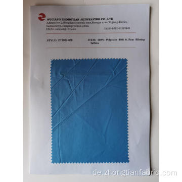 100% Polyester 400T 0.15 cm Ribstop Taft